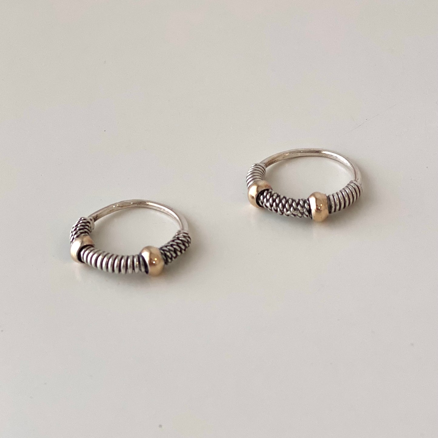 Anel entrançado (pequeno)